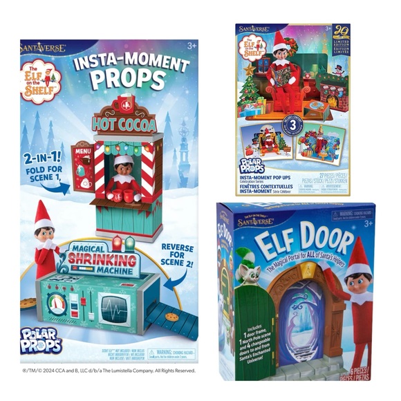 The Elf on the Shelf Other - NWT Elf on the Shelf Polar Props Bundle #7